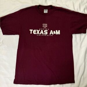 Vintage Texas A&M University Maroon T-Shirt